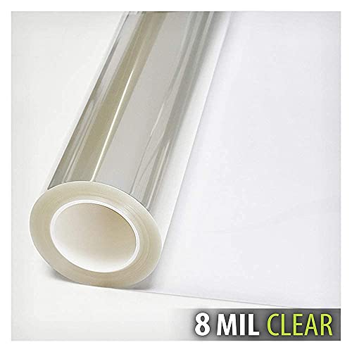 BDF S8MC Window Film Security and Safety 8 Mil Clear - 12in X 49ft - Image 3