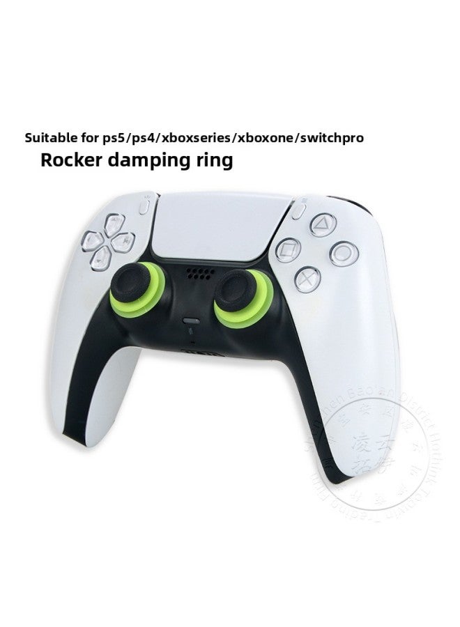 general PS5 PS4 XBOX ONE Series S Handle Rocker Mushroom Head Damping Ring Desensitizing Silicone Pad Cushion-Product Color:Transparent - Image 4