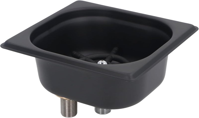 Glass Rinser Stainless Steel Automatic Cup Washer 201/304 Stainless, Matte Black Finish - High Pressure Multi Angle Spray for Efficient Cleaning, Perfect for Restaurant, Café, - Image 2