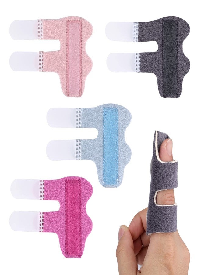 AIEX Finger Support Splints 4pcs (4 Colors) - Image 1