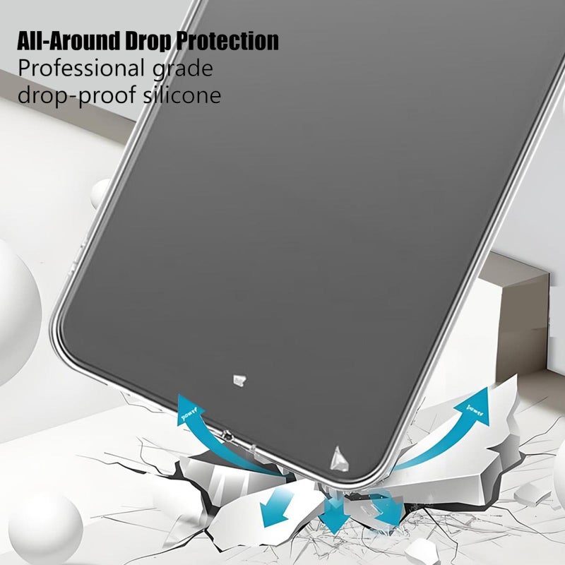 BURAQ Case Cover For OPPO K13 Kalebol 1.5mm Thickened Rounded Corner Transparency TPU Phone Case - Image 5