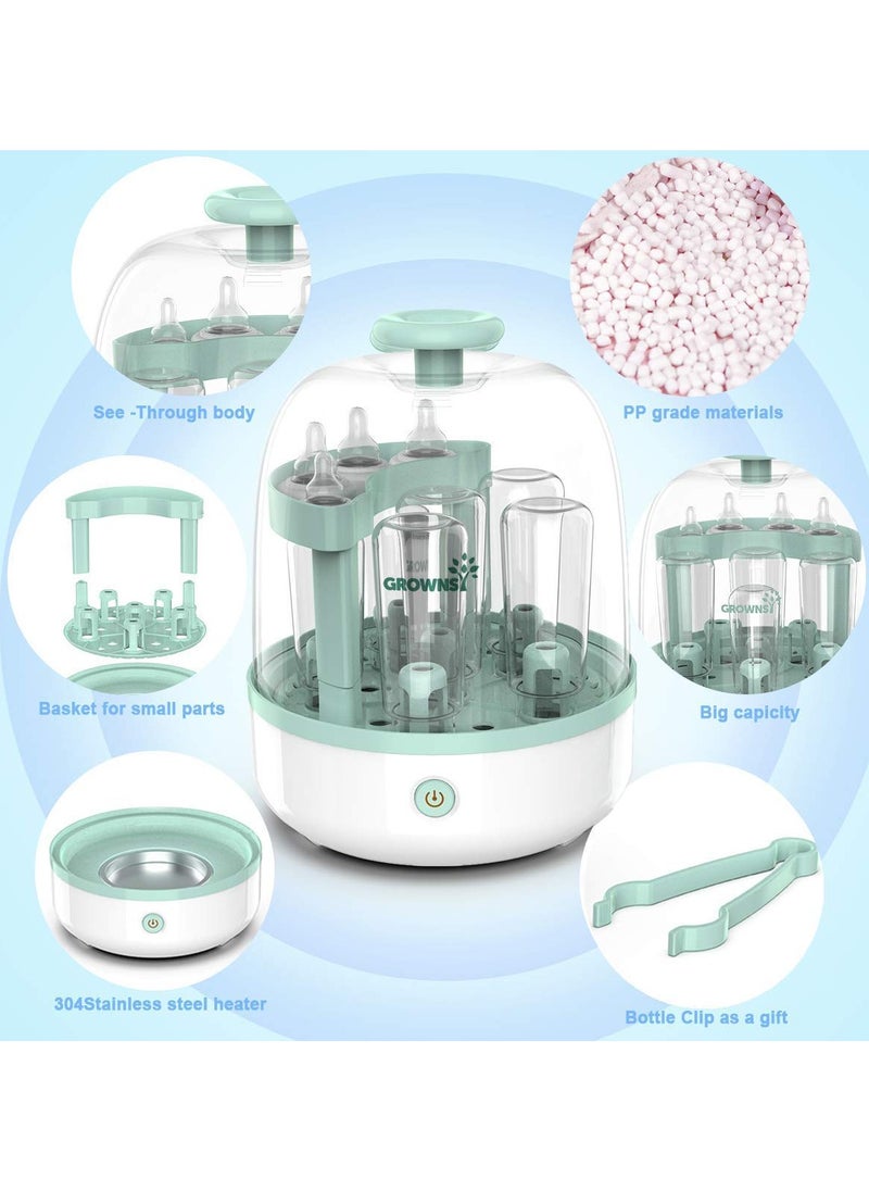 Bebiland Bottle Sterilizer, Baby Bottle Steam Sterilizer Sanitizer for Baby Bottles Pacifiers Breast Pumps Large Capacity  - Image 3