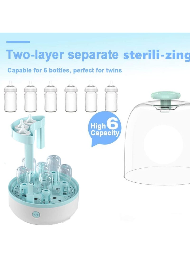Bebiland Bottle Sterilizer, Baby Bottle Steam Sterilizer Sanitizer for Baby Bottles Pacifiers Breast Pumps Large Capacity  - Image 4