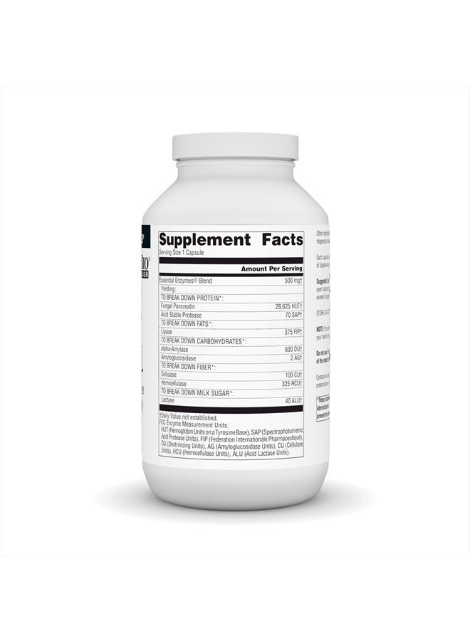 Source Naturals Essential Enzymes 500mg, Bio-Aligned Multiple Enzyme Supplement Herbal Defense for Digestion, Gas, Constipation & Bloating Relief - Supports A Strong Immune System* - 360 Capsules - Image 3