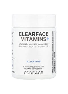 Codeage Codeage, Clearface Vitamins+, 90 Vegetable Capsules  - Image 1