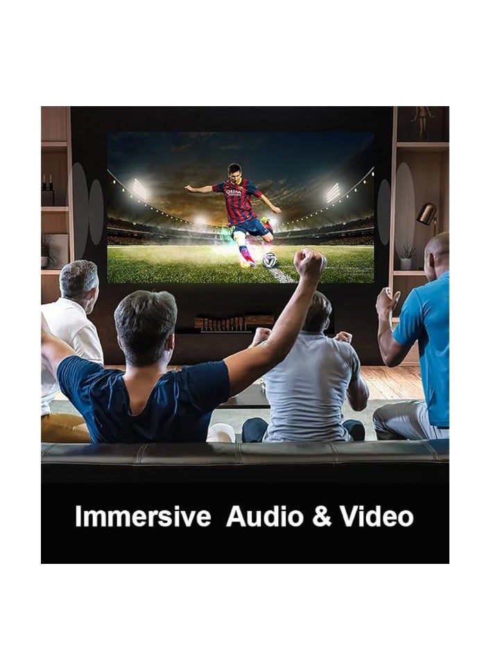 MOWSIL HDMI to DP 4K Cable 2Mtr, DisplayPort to HDMI 4K@60Hz Cable,Support Eyefinity Multi-Display, Gold-Plated Connector and Aluminum Alloy Body - Image 4