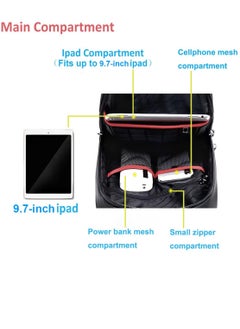 Arctic Hunter Sling Bag for Men Slim Crossbody Bag Chest Bag for Men Mobile Bag One Side Bag for 8-inch iPad with Earphone Port Water-resistant for