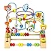 QZMTOY Bead Maze Toy for Toddlers Wooden Bead Toys Colorful Roller Coaster Preschool Educational Toys for Kids Classic Birthdday Gift for Toddlers Baby Infant Boys Girls - Image 2