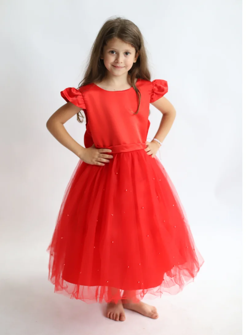 D'Daniela Anna Princess Dress - Red