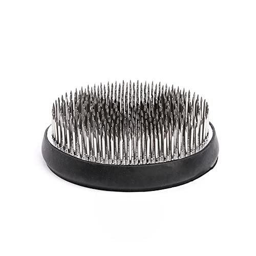 alladaga Flower Frog Stainless Steel Pin Frog Flower Arrangement Holder (3.2 Inch (80mm)) - Image 1