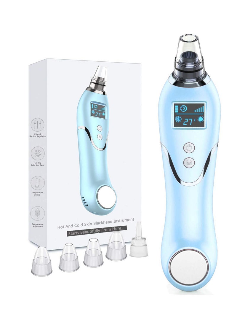General Electric Blackhead Suction Instrument Hot and Cold Compress Beauty Instrument Blackhead Acne Artifact Facial Pore Cleansing Instrument  - Image 1