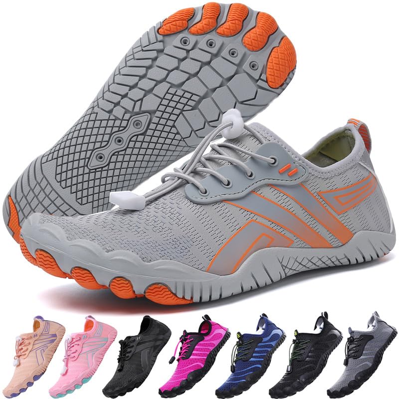 ziitop Water Shoes for Men Women Barefoot Shoes Quick Dry Aqua Sports Outdoor for Swim Pool Beach Surf Walk Water Yoga River Lake Hiking Kayaking - Image 1