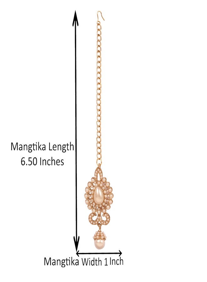 تتش ستون مجوهرات رأس هندية من Touchstone maang tikka إكسسوارات شعر للنساء وغطاء رأس ذهبي للجبهة mangtika bollywood بسيط كوندان لحفلات الزفاف وسلسلة أنيقة لحفلات الزفاف tikli borla filigree netthi chutti - Image 5