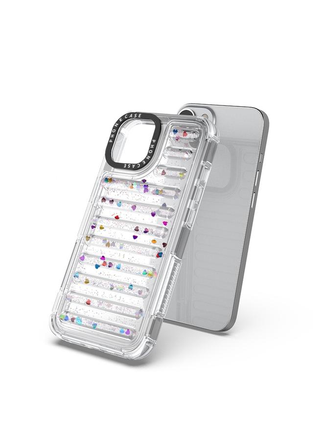 S-TOP Case For iPhone 14 Pro Capsule Glitter TPU Hybrid PC Airbag Phone Case - Image 5