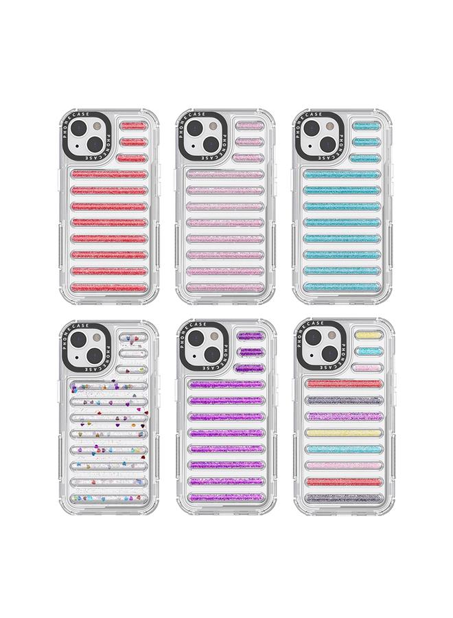 S-TOP Case For iPhone 14 Pro Capsule Glitter TPU Hybrid PC Airbag Phone Case - Image 2