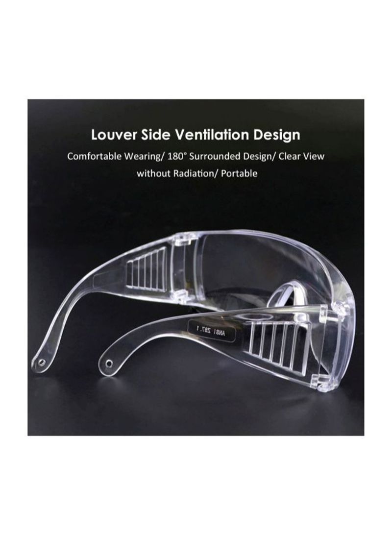 UV Protective Safety Goggles Clear 15x5x5.5centimeter - Image 2