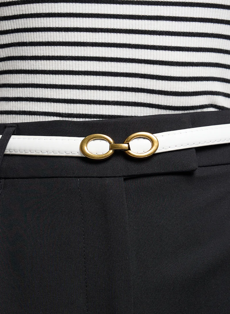 ايلا Statement Double Buckle Waist Belt