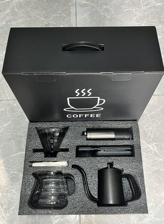 V60 Coffee Maker Drip Coffee Maker Set with Portable Handheld Gift Box - Image 2