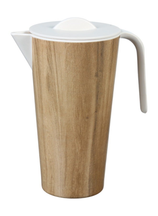 Felli Modern and Elegant Design Melamine Pitcher Brown and White 1.6 Liter
