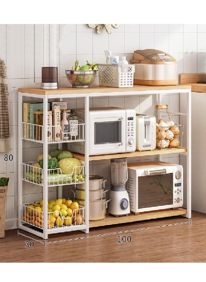 NKX 3 Layer Kitchen Storage Rack  - Image 1