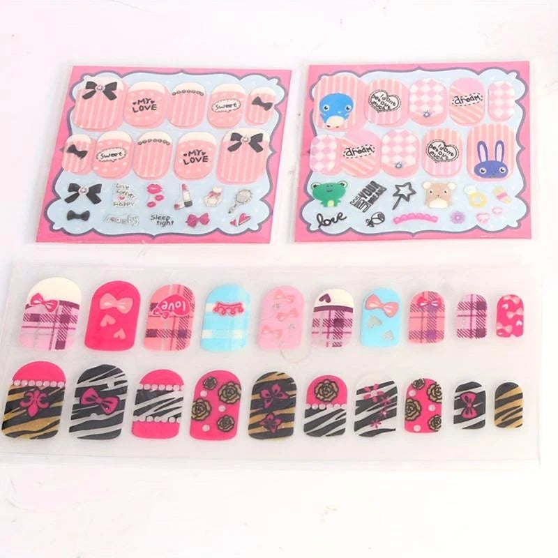 مكياج الأظافر مع الأكسسوارات للبنات - S22502 - Image 4