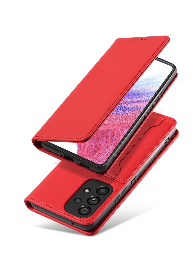 Loquat Suitable For Samsung Flip Solid Color Leather Case - Image 2