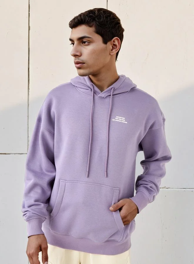 لي كوبر Lee Cooper Men Printed Hoodie