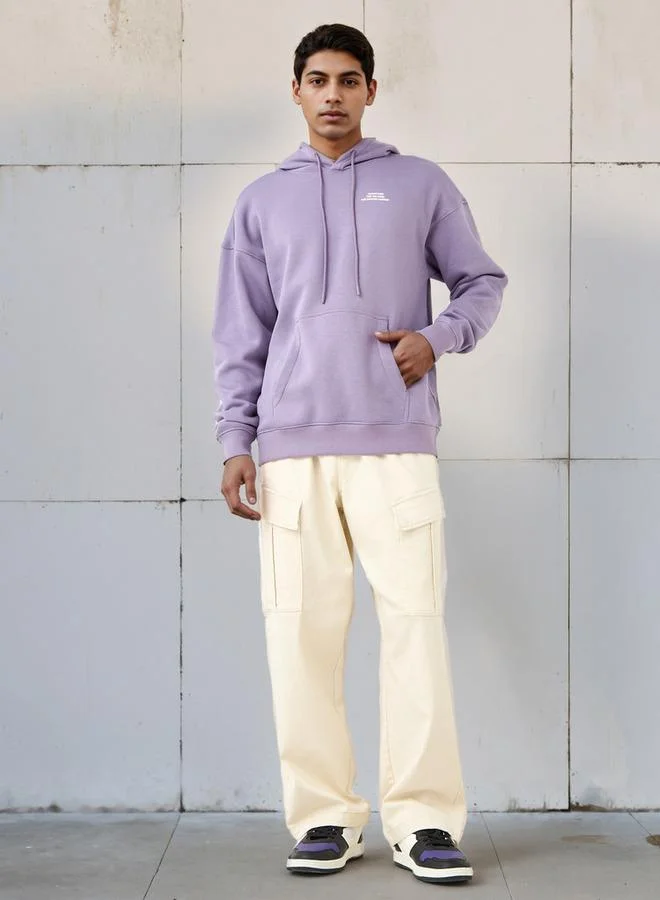 لي كوبر Lee Cooper Men Printed Hoodie