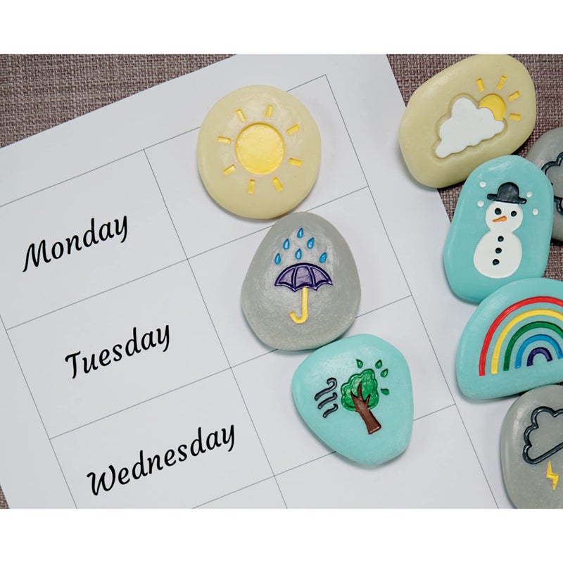 Yellow Door Weather Stones, Set of 10 - Image 4