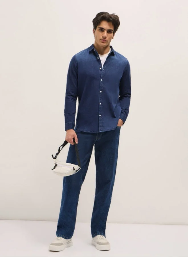 THE BEAR HOUSE  Men's Shirt for Casual and Formal Wear | Classic Button-Down Style for Office, Daily Use, Travel, Events & All-Season Outfits | Versatile & Stylish Wardrobe Essential for Every Occasion for Men | Best Price UAE