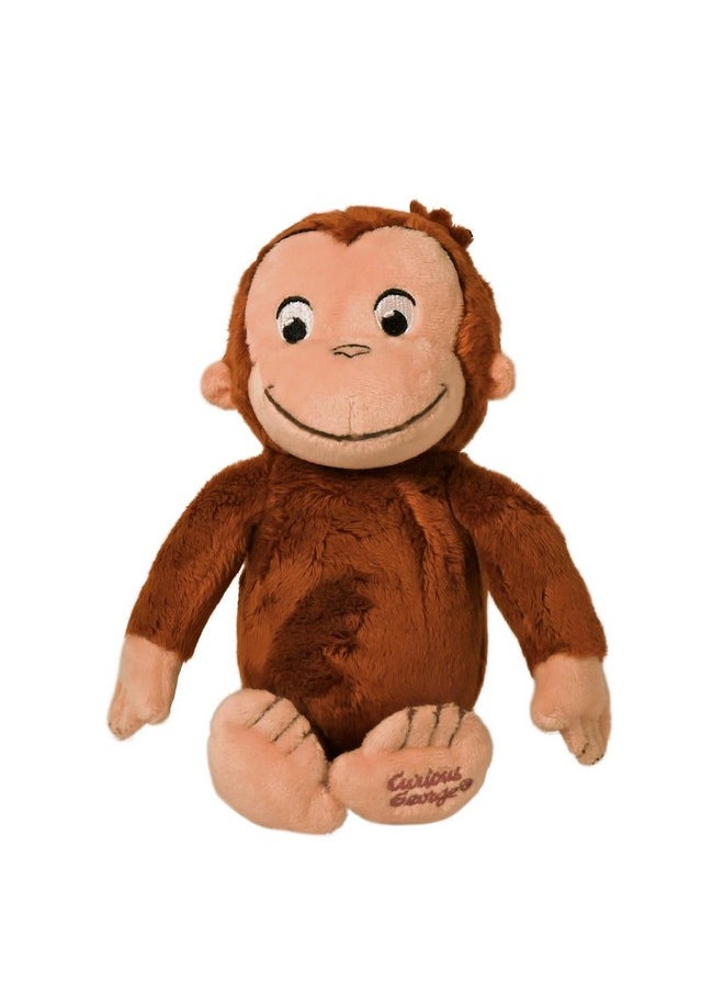 Kids Preferred KIDS PREFERRED Curious George Monkey Stuffed Animal Plush Toys Soft Cutest Cuddle Plushie Gifts for Baby and Toddler Boys and Girls - 8 Inches  - Image 1