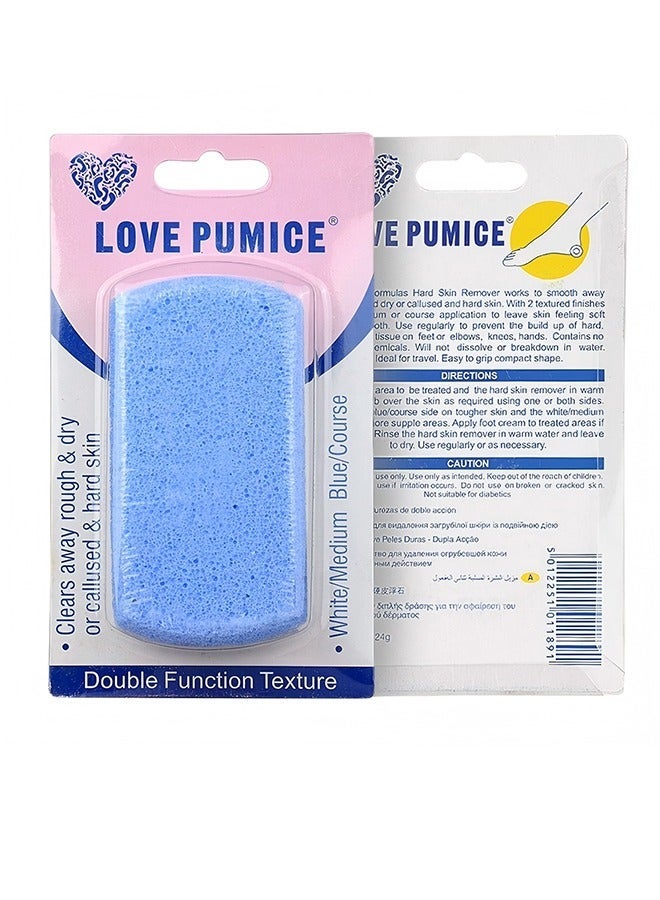 لوف بوميس لونين الحجر الظهير رغوة الزجاج القدم فرك الجلد الميت ملف إزالة الكالوس تقشير القدم فرك القدم إصلاح القدم الزجاج الحجر الظهير للأقدام ، مزيل الكالوس وفرك القدم و أداة تقشير العلاج بالأقدام - Image 1