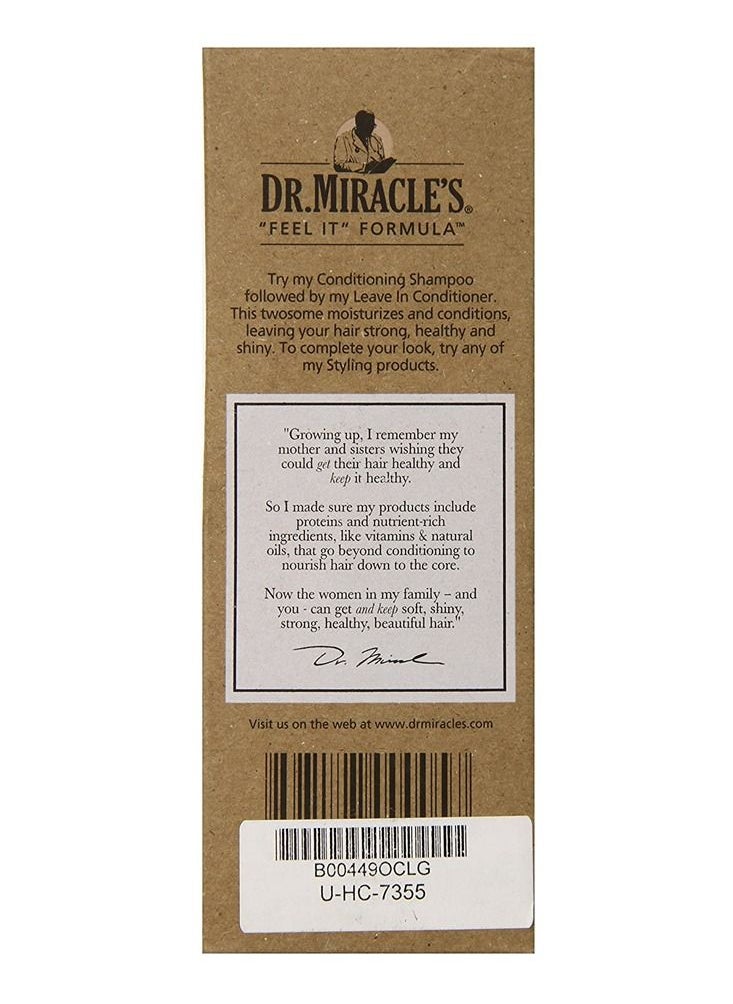Dr. Miracle's Daily Moisturing Gro Hair Oil Gold 4ounce  - Image 4