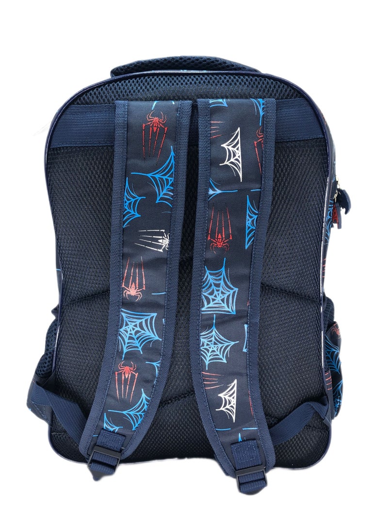 i-kola Stunning 18-Inch 3D Backpack:Spider Premium Quality, Exquisite Design, and Complete Set with Lunch Bag and Pencil Case for Boys - Image 4
