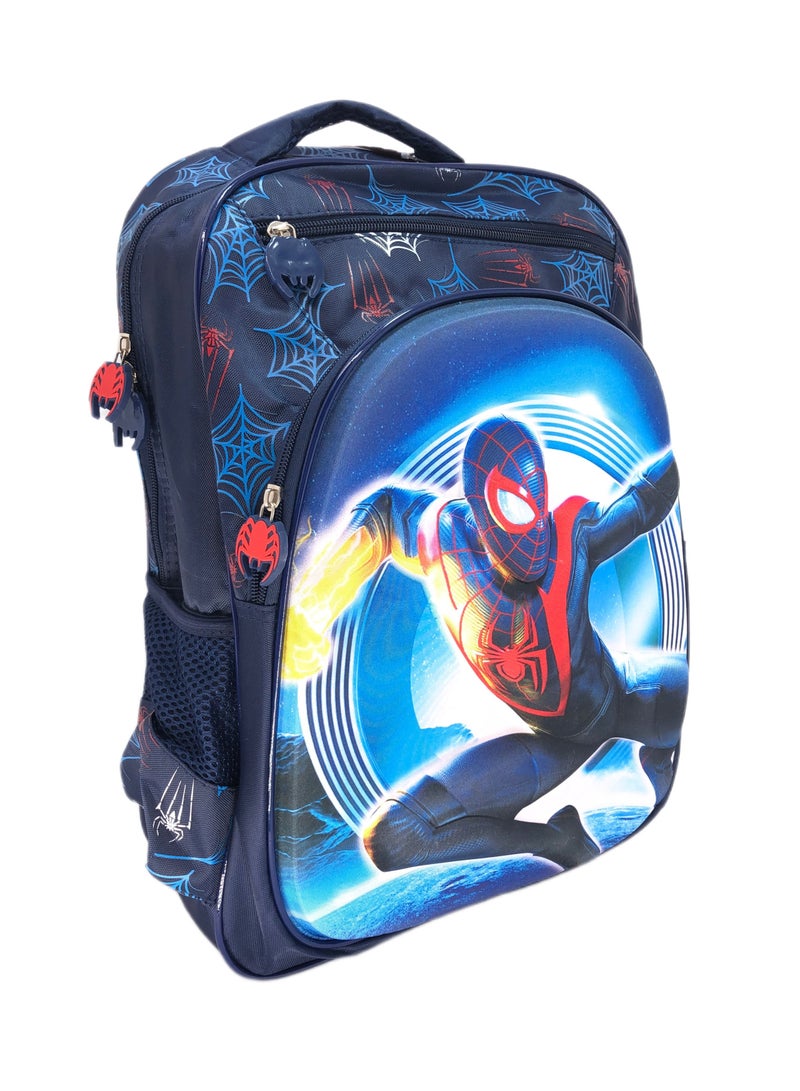 i-kola Stunning 18-Inch 3D Backpack:Spider Premium Quality, Exquisite Design, and Complete Set with Lunch Bag and Pencil Case for Boys - Image 3