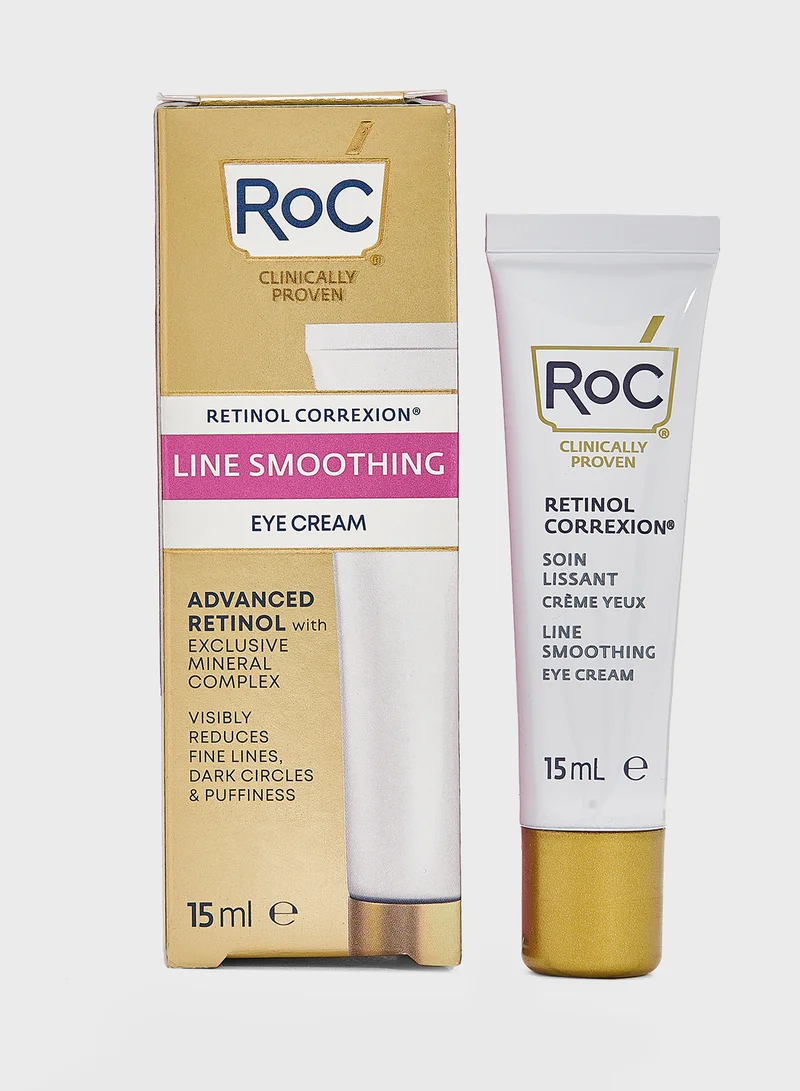 روك Roc Retinol Correxion Line Smoothing Eye Cream 15M