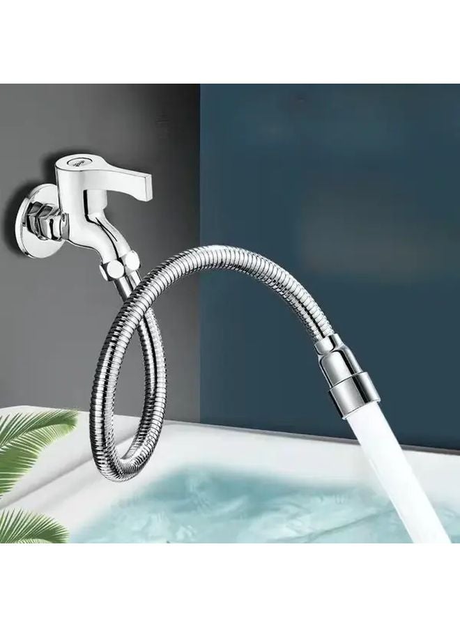 1 قطعة 360 دوّارة صنبور ممتد مضاد للتناثر مرن خرطوم محول توفير المياه حمام مطبخ حوض - Image 3