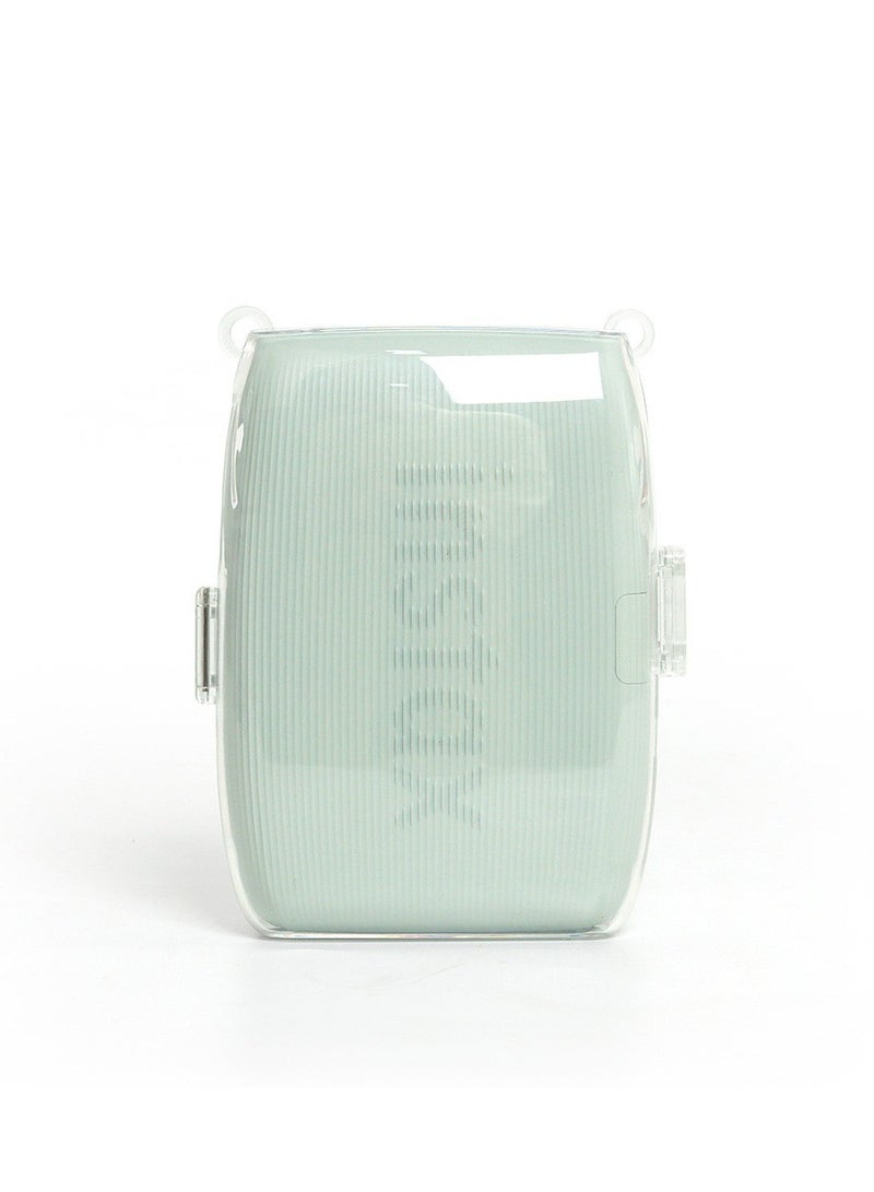 وصلة 3 حماية شفافة ، تنطبق على fujifilm instax ميني لينك 3 الهاتف الذكي طابعة صور حماية الأكمام ، حزام قابل للتعديل انفصال الاكسسوارات - Image 3