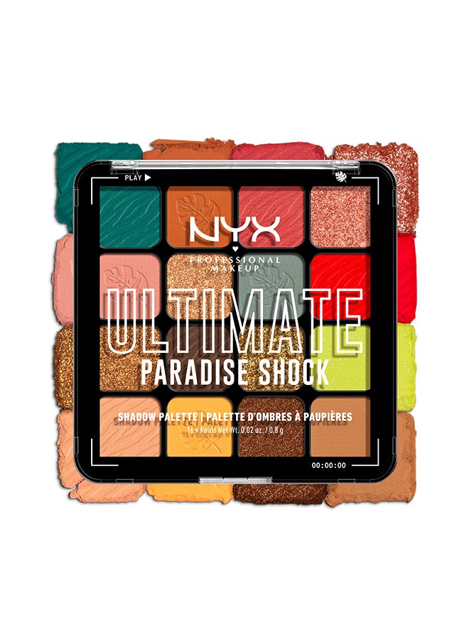 NYX PROFESSIONAL MAKEUP - Ultimate Shadow Palette - Paradise Shock - Image 1