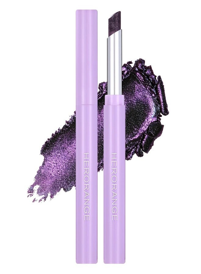 U-Shinein Multichrome Glitter Eyeshadow Stick, Chameleon Shimmer Eye Brightener Highlighter Stick, Holographic Cream Eyeshadow, High Pigment Iridescent Sparkle Eye Makeup for Women 02 - Image 1