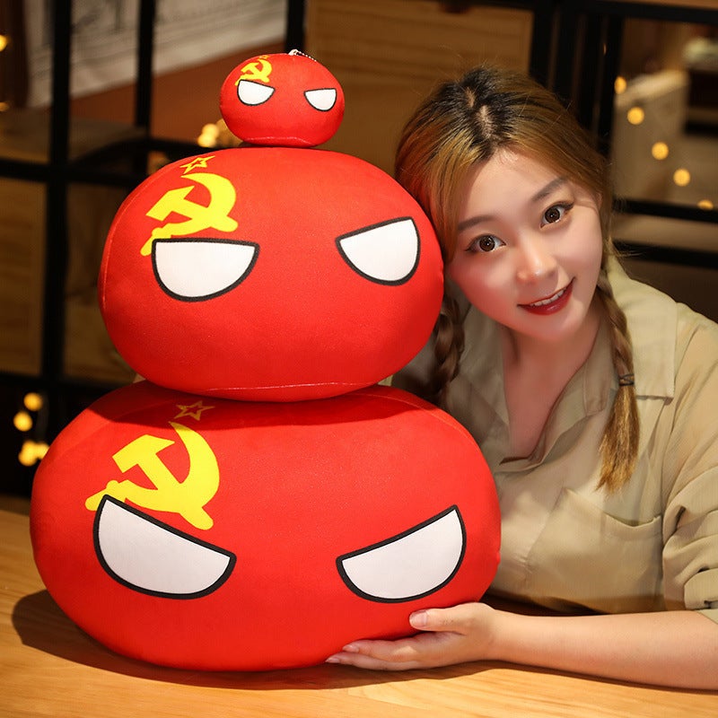 Poland Ball Country Plush Pillow - Image 3