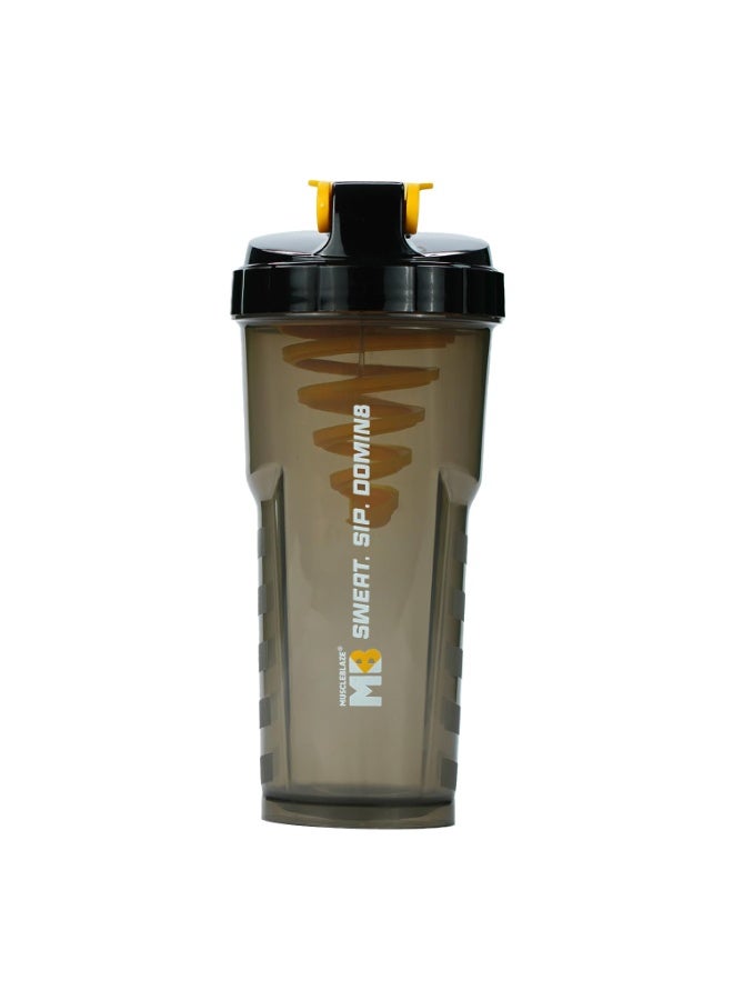 مسل بلايز مسحوق MuscleBlaze Micronised Creatine Monohydrate CreAMP، بنكهة البطيخ (320 جم) + عبوة خلط (شيكر) Cyclone سعة 700 مل - Image 2