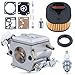 Adefol Adefol Carburetor for Husqvarna 372XP 365 362 372 371 Chainsaw Replacement Parts, Carburetor + Air Filter + Spark Plug  - Image 2