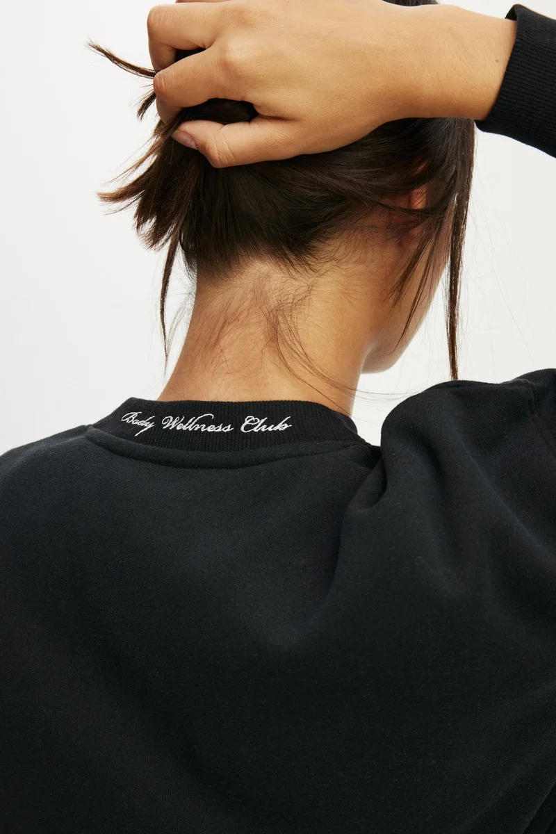 Cotton On  PLUSH GRAPHIC CREW SWEATSHIRT for Women | Best Price UAE