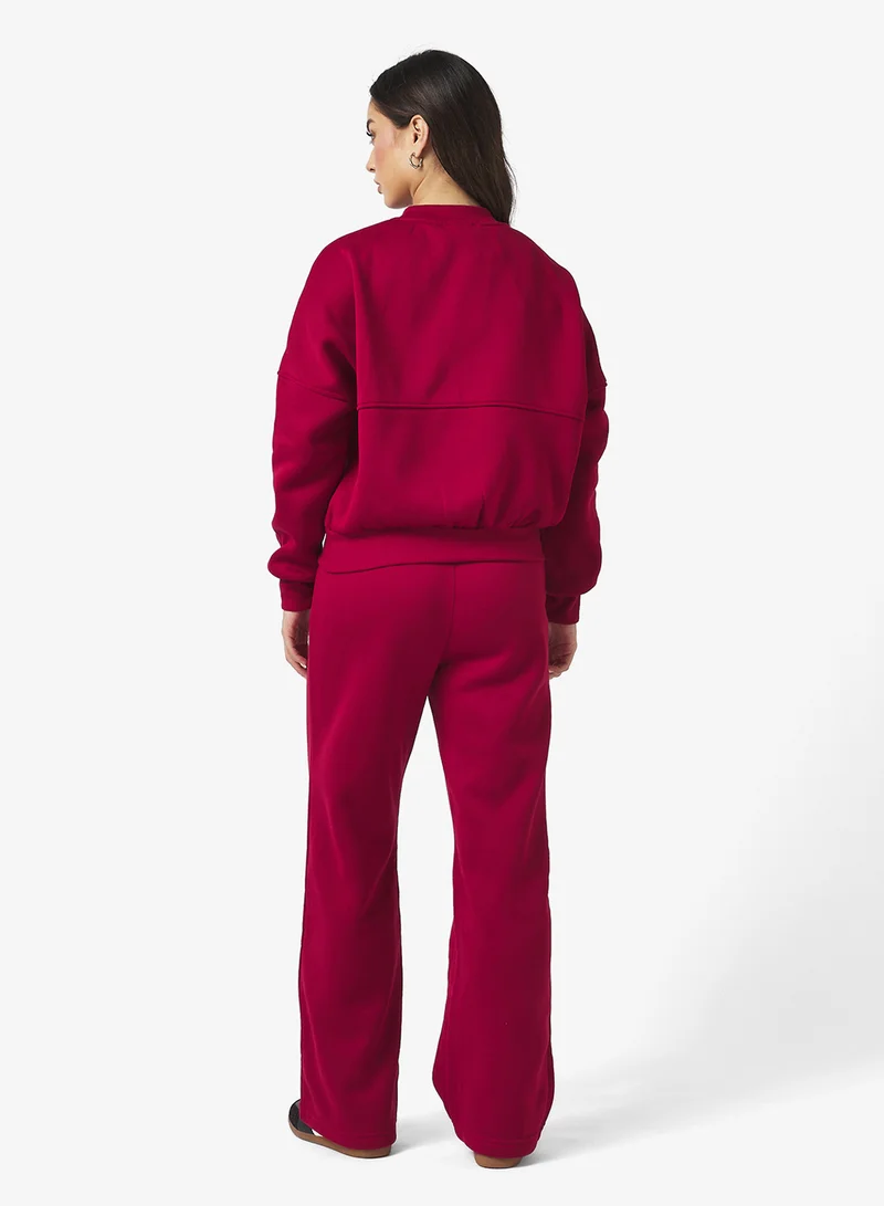 جينجر بيسيكس Hooded Zip Up Fleece Tracksuit
