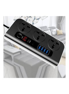 Generic Universal Extension Cord With 4 Universal Sockets 3 USB Ports  - Image 2