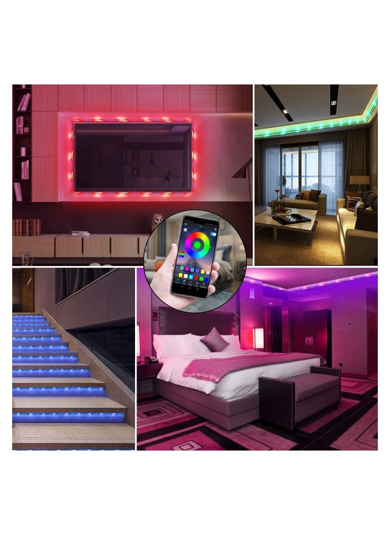 DIRECT 2 U - LED Strip Lights, RGB LED Light Strip Music Sync,App Control with Remote - Image 1
