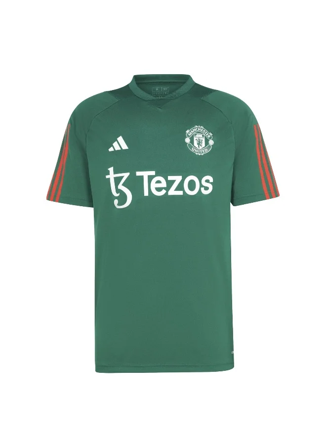 Adidas Adidas Mufc Tr Jsy Green Football Jerseys For Men Xs