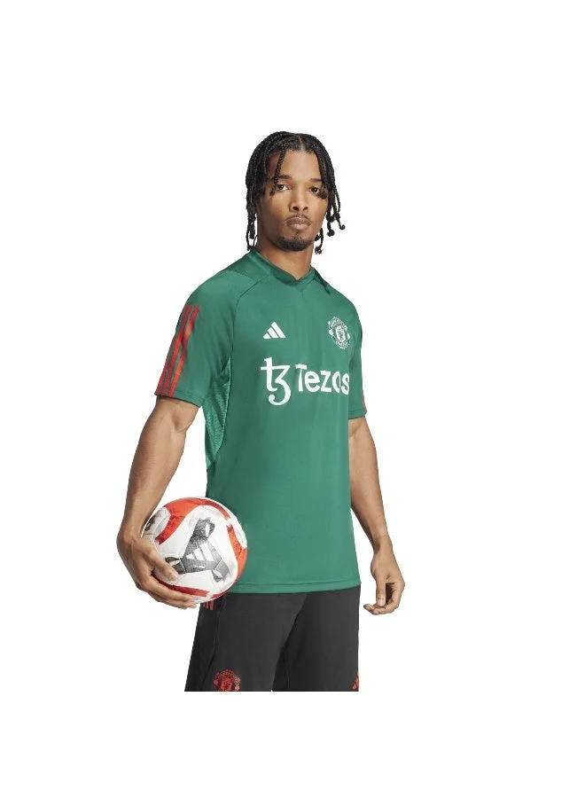 Adidas  Mufc Tr Jsy Green Football Jerseys For Men Xs for Men | Best Price UAE