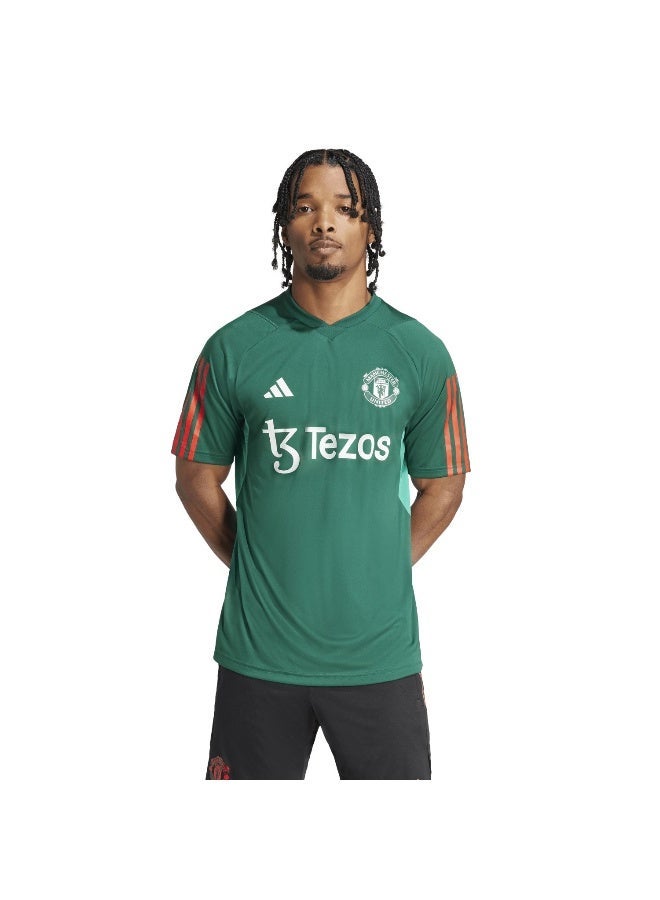 اديداس قميص مانشستر يونايتد الأخضر للرجال مقاس - Image 1